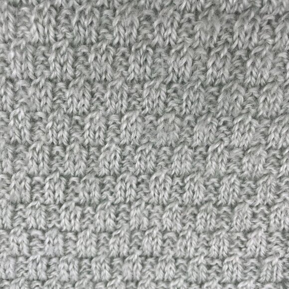 Handmade Sweater Vest Long Sleeveless Pale Green V-Neck Knit Light Academia Top - Picture 6 of 10